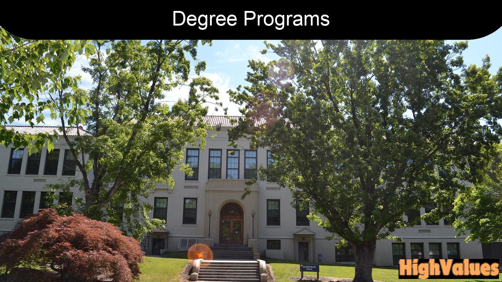 Exploring Degree Programs at Eastern Oregon University