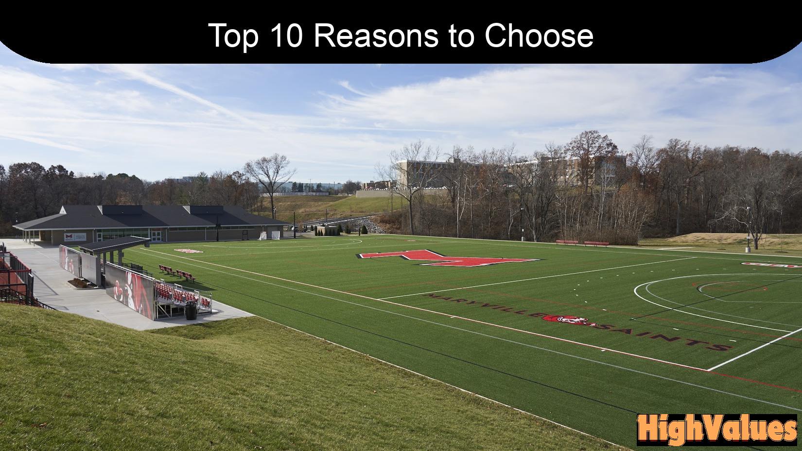 Top 10 Reasons to Choose Maryville University